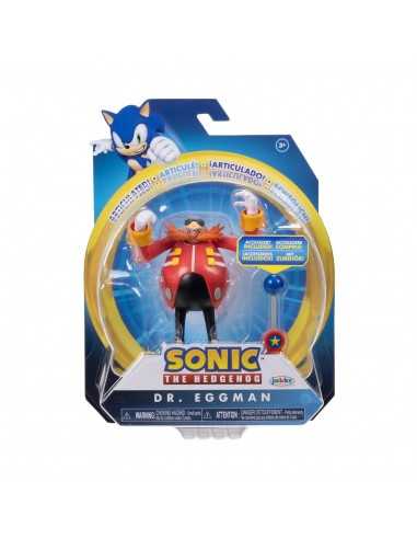 Sonic personaggio Dr Eggman con accessori - 10cm - JAK41119-4 | Futurartb2b Ingrosso Giocattoli