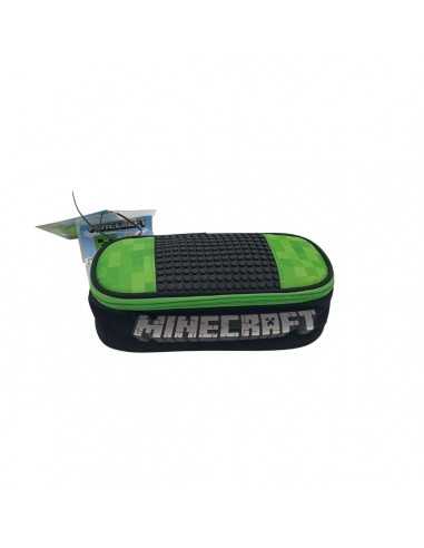 Minecraft Astuccio ovale verde - PAN65812 | Futurartb2b Ingrosso Giocattoli