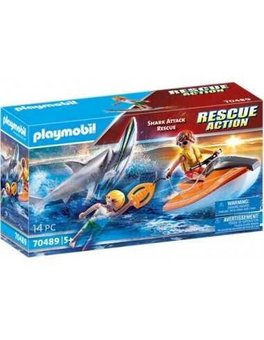 Playmobil - Attacco dello Squalo 70489 - GIO70489 | Futurartb2b Ingrosso Giocattoli