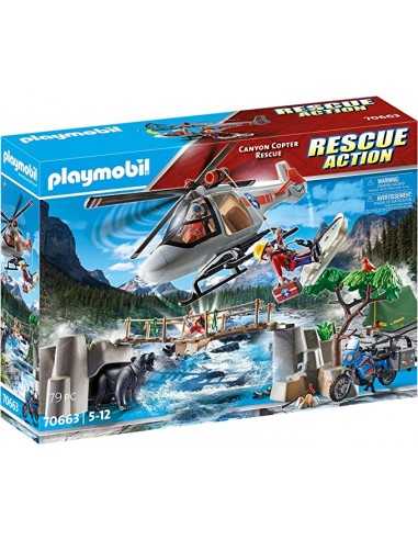 Playmobil - Elicottero di Soccorso 70663 - GIO70663 | Futurartb2b Ingrosso Giocattoli