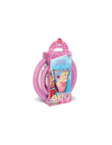 Disney Princess - Set Piatti con bicchiere - 4MDS-ST29615 | Futurartb2b Ingrosso Giocattoli