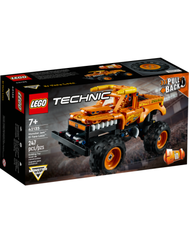 Lego Technic 42135 - Monster jam el toro loco - LEG6379480 | Futurartb2b Ingrosso Giocattoli