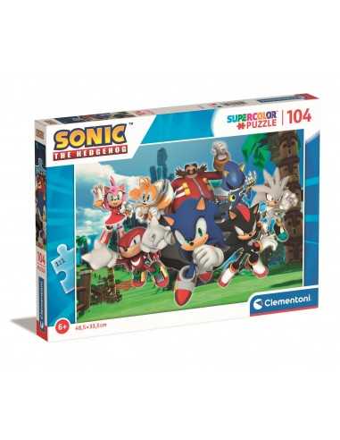 Puzzle Sonic The Hedgehog da 104 pezzi - CLE27159 | Futurartb2b Ingrosso Giocattoli