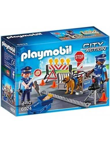 playmobil posto di blocco della polizia - PLA6924 | Futurartb2b Ingrosso Giocattoli