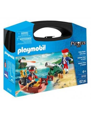 PlayMobil Pirates 9102 - Valigetta Pirati - PLA9102 | Futurartb2b Ingrosso Giocattoli