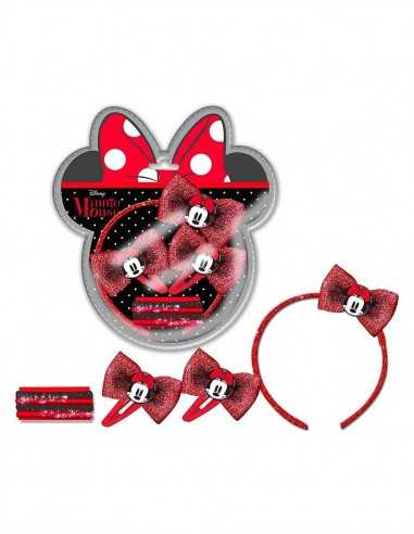 Minnie - Accessori per Capelli - 7 pezzi - CORD01373 | Futurartb2b Ingrosso Giocattoli