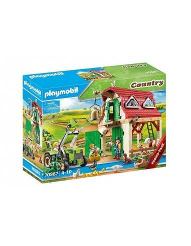 Playmobil Country - Fattoria con trattore e animali 70887 - PLA70887 | Futurartb2b Ingrosso Giocattoli