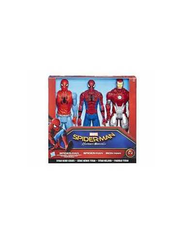 Spider-Man confezione con 3 personaggi da 30 cm - OLTC2413 | Futurartb2b Ingrosso Giocattoli