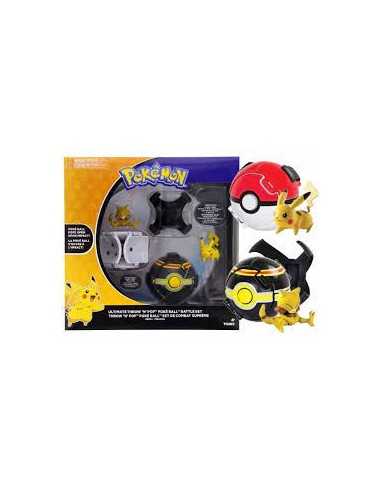 Pokmon Ultimate Throw'n'pop confezione Pokball Battle set - OLTT19254/T19088 | Futurartb2b Ingrosso Giocattoli