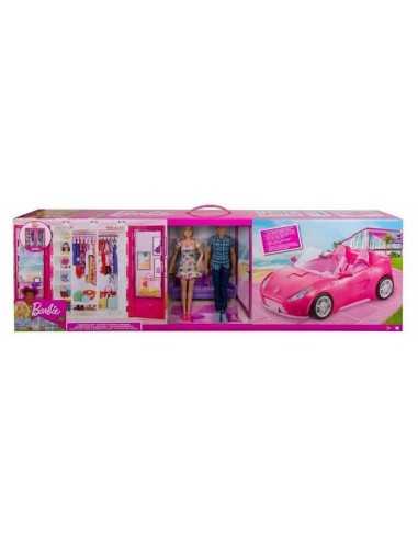 Barbie playset armadio dei sogni con auto e bambole - MATGVK05 | Futurartb2b Ingrosso Giocattoli