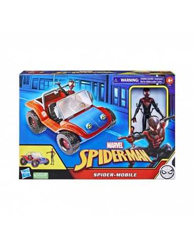 Spider-Man personaggio Miles Morales con Spider mobile - HASF5620 | Futurartb2b Ingrosso Giocattoli