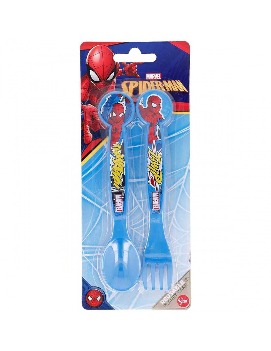 Spider-Man Set con 2 posate  Futurartb2b Ingrosso giochi e giocattoli