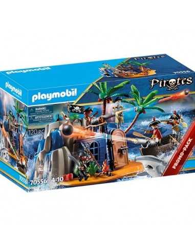 Playmobil Pirates - Il covo del tesoro dei pirati 70556 - PLA70556 | Futurartb2b Ingrosso Giocattoli