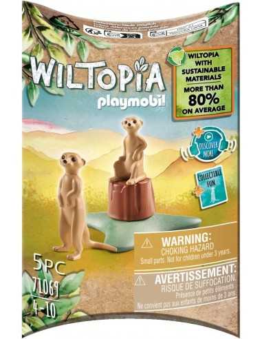 Playmobil Wiltopia animali Suricati 71069 - PLA71069 | Futurartb2b Ingrosso Giocattoli