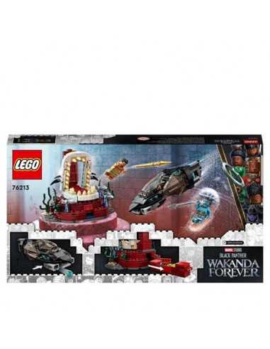 Lego Marvel Black Panther - La stanza del trono di Re Namor 76213 - LEG6378887 | Futurartb2b Ingrosso Giocattoli