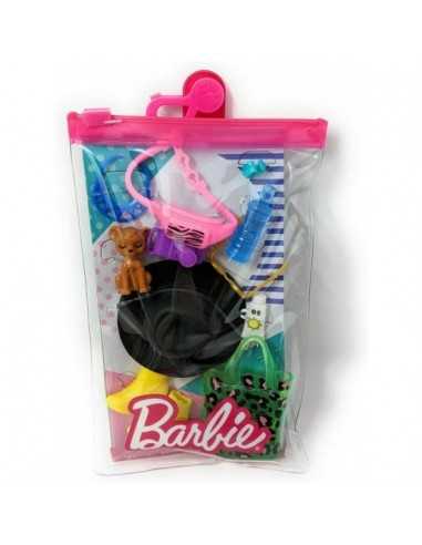 Barbie Look pack con cappello nero e borsa - TOYGWC28/GRC14 | Futurartb2b Ingrosso Giocattoli