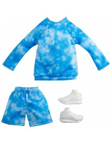 Barbie Look pack Ken maglia azzurra con pantaloncino azzurro - TOYGWC31/GRC72 | Futurartb2b Ingrosso Giocattoli