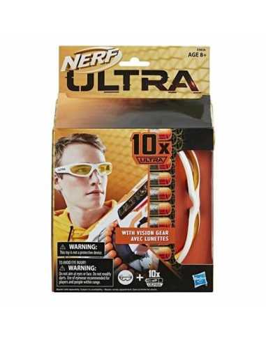 Nerf Ultra confezione con occhiali e 10 dardi - TOYE9836 | Futurartb2b Ingrosso Giocattoli