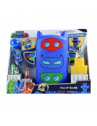 Pj Masks Playset con Catapulta e Personaggi - NDAJPL95425 | Futurartb2b Ingrosso Giocattoli