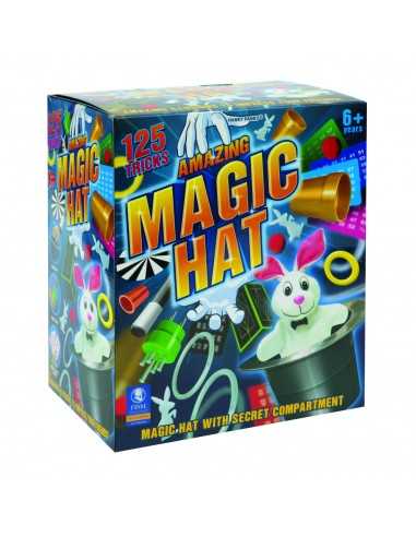 Amazing Magic Hat confezione con 125 trucchi di magia - GIOPOS190124 | Futurartb2b Ingrosso Giocattoli