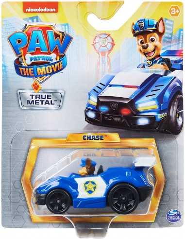 Paw Patrol personaggio Chase con veicolo die-cast in metallo - PMS6061570-4 | Futurartb2b Ingrosso Giocattoli