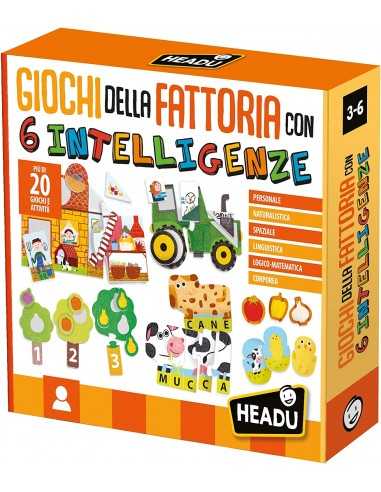 Giochi della Fattoria con 6 intelligenze - HEAIT29549 | Futurartb2b Ingrosso Giocattoli