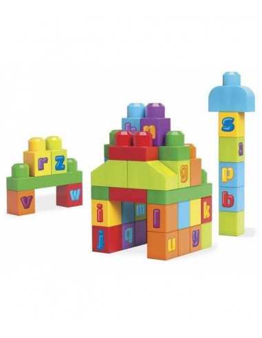 abc blocchi arcobaleno mega bloks - MATDKX58-0 | Futurartb2b Ingrosso Giocattoli