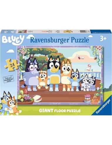 Bluey puzzle da 24 pezzi giant floor - RAV05622 | Futurartb2b Ingrosso Giocattoli