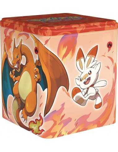 Pokmon stacking tin tipo fuoco - GAMPK60254-2 | Futurartb2b Ingrosso Giocattoli