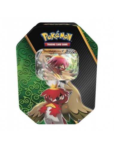 Pokmon tin Poteri Divergenti - Decidueye di Hisui V - GAMPK60191-2 | Futurartb2b Ingrosso Giocattoli