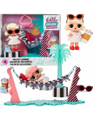 LOL Surprise mini set Vacay Lounge con Leading Baby - MGA583790EUC | Futurartb2b Ingrosso Giocattoli