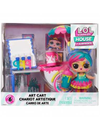 LOL Surprise mini set Art Cart di Splatters - MGA583806EUC | Futurartb2b Ingrosso Giocattoli