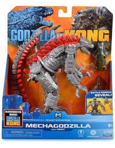 Godzilla vs Kong personaggio Mechagodzilla con heav - GIOMNG01D11-4 | Futurartb2b Ingrosso Giocattoli