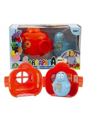 Barbapap - Barbacameretta rossa con Barbabravo - GIOBAP42000-2 | Futurartb2b Ingrosso Giocattoli