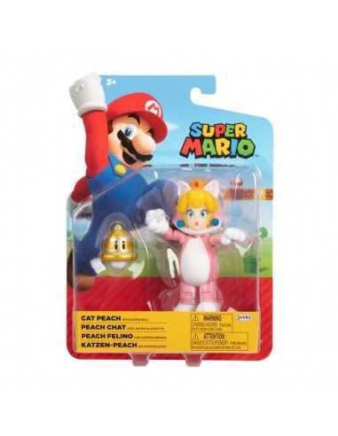 Super Mario personaggio Cat Peach con super bell - OLT41177-3 | Futurartb2b Ingrosso Giocattoli