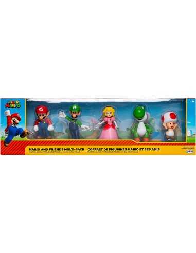 Super Mario confezione con 5 personaggi - OLT40090 | Futurartb2b Ingrosso Giocattoli