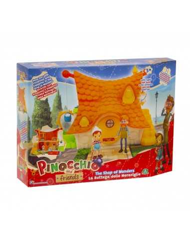 Pinocchio - Casa di Geppetto con 2 personaggi - GIOPNH05000 | Futurartb2b Ingrosso Giocattoli