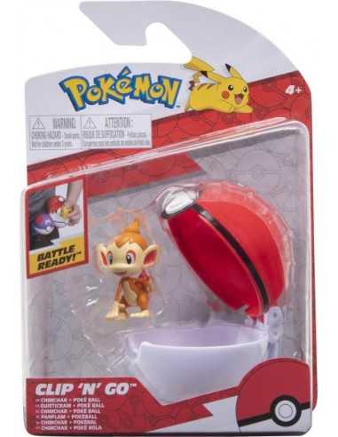 Pokemon personaggio Chimchar con poke ball - RETPK160201 | Futurartb2b Ingrosso Giocattoli