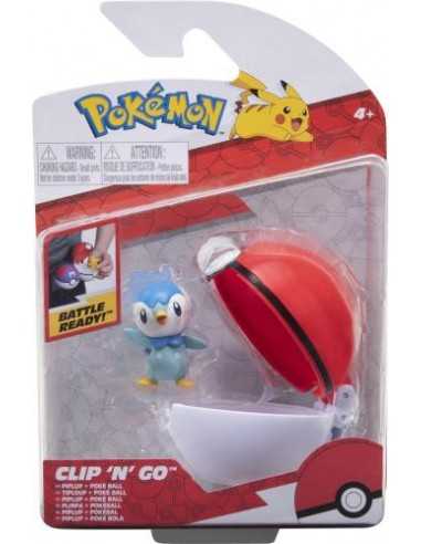 Pokemon - poke ball Piplup - RETPK160205 | Futurartb2b Ingrosso Giocattoli