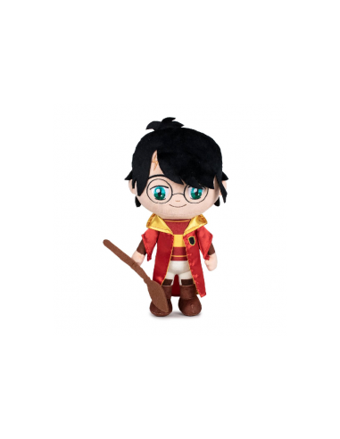 Peluche Harry Potter divisa Quidditch 29 cm - PTS760020075-3 | Futurartb2b Ingrosso Giocattoli