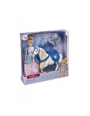 Principessa Cenerentola con cavallo Reale - MAGGG-00733/1 | Futurartb2b Ingrosso Giocattoli