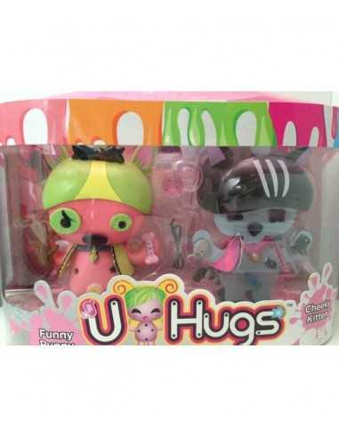 u hugs fashion bambola funny puppy e cheeky kitten - GIOUHU16000/6 | Futurartb2b Ingrosso Giocattoli