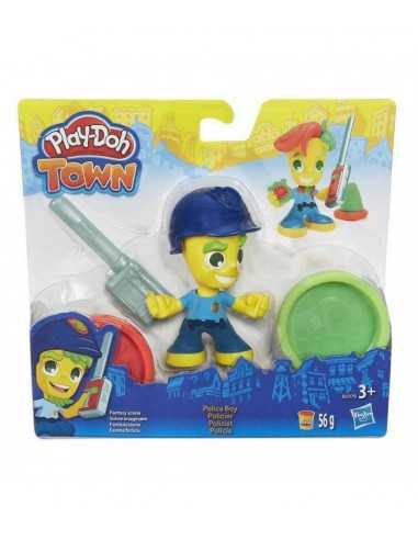 Play doh town personaggio poliziotto - HASB5960EU40/B5979 | Futurartb2b Ingrosso Giocattoli