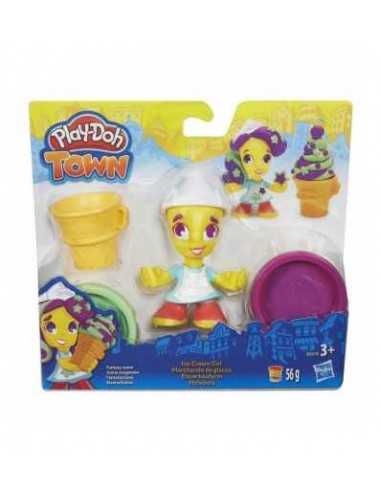 Play Doh town personaggio gelataia - HASB5960EU40/B5978 | Futurartb2b Ingrosso Giocattoli