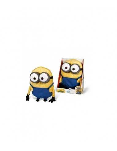 peluche minion bob luci e suoni - GIOGPZ18670/BOB | Futurartb2b Ingrosso Giocattoli