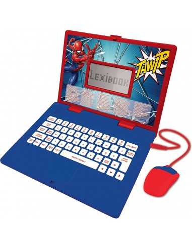 Spider-man computer didattico bilingue - GIOJC598SPI5 | Futurartb2b Ingrosso Giocattoli