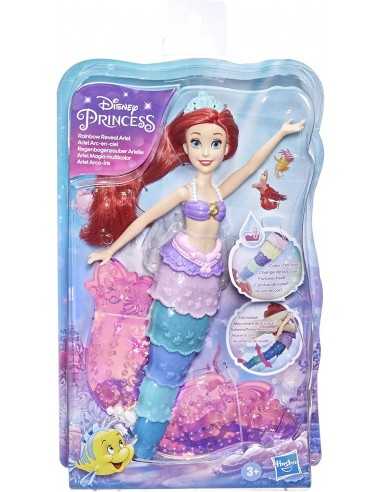 Disney Princess Ariel Arcobaleno, bambola ispirata al film - TOYF0399 | Futurartb2b Ingrosso Giocattoli