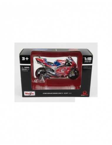 Ducati pramac desmosedici GP2021 moto su scala 1:18 - GOL34379 | Futurartb2b Ingrosso Giocattoli