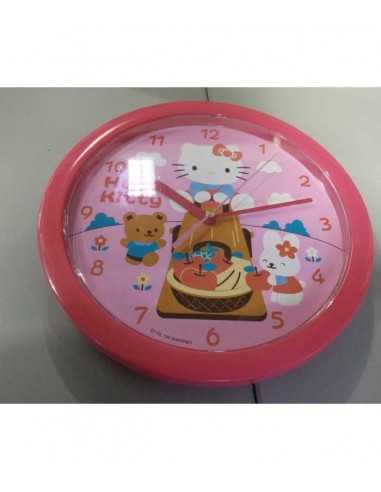 Orologio parete hello kitty - 127941 | Futurartb2b Ingrosso Giocattoli