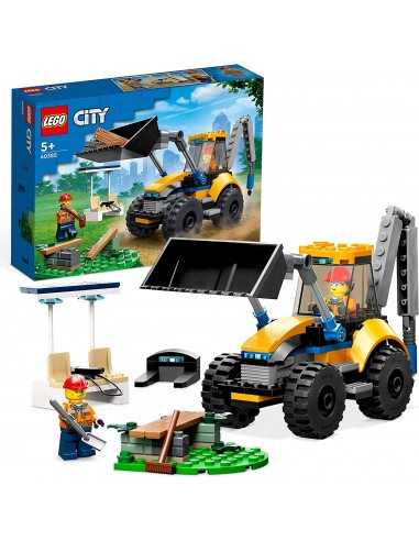 LEGO 60385 City Scavatrice per Costruzioni - LEG6425857 | Futurartb2b Ingrosso Giocattoli